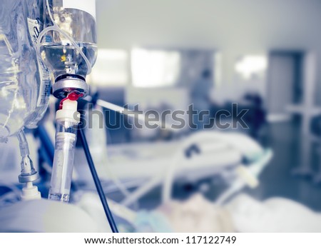 Medical supplies in the hospital