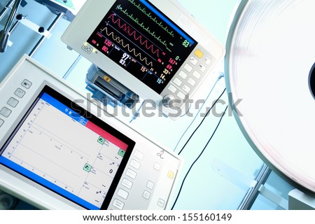 Medical Monitor and surgical lamp