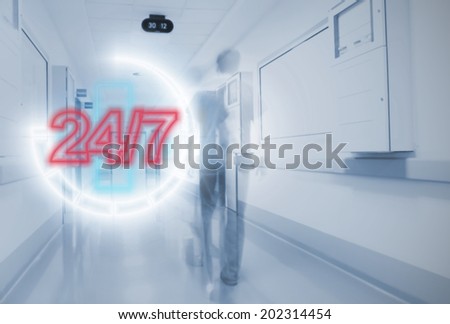 Around the clock urgent in the hospital