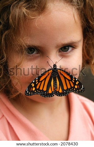 Butterfly On Nose