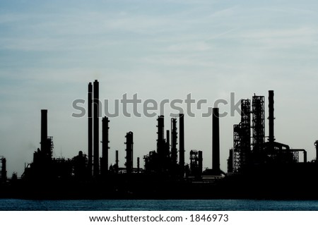 Power Station Silhouette