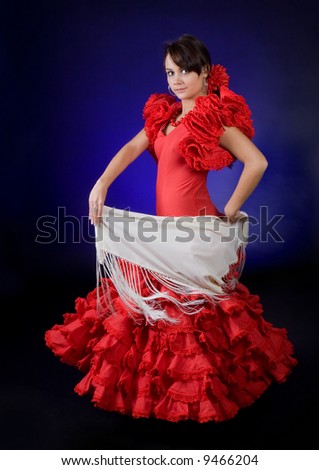 spanish flamenco dress