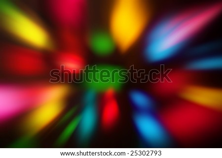 Background image of colored rock concert spotlights