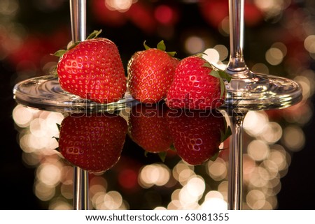 Strawberries In Champagne