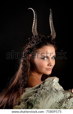 Capricorn or Goat woman