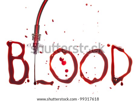 Blood Dripping Words