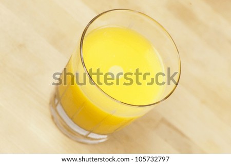 Fresh Squeezed orange juice for break fast