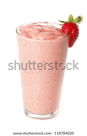 Organic Strawberry Smoothie made with fresh Ingredients Organic Strawberry Smoothie made with fresh Ingredients