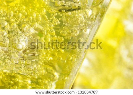 Green Energy Drink Soda against a background