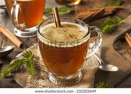 Homemade Hot Buttered Rum for the Holidays