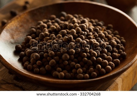 Raw Organic Brown Allspice Ready to Use