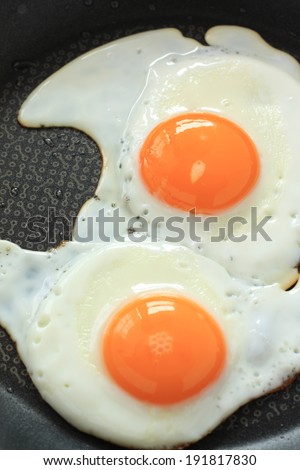 pan fried sunny side up egg
