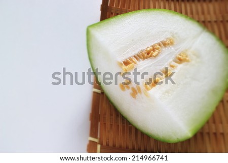 Chinese food ingredient, winter melon
