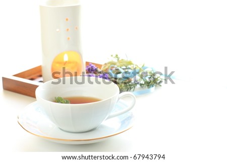 Aromatherapy and herb tea