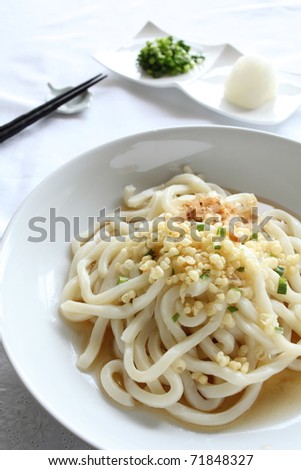 Japanese cuisine, Cold Udon Noodles for summer menu