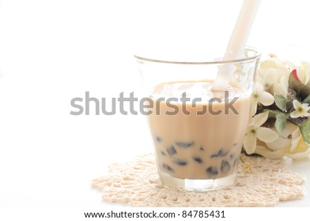 Taiwanese cuisine, Pearl tea, Black tapioca and Milk tea