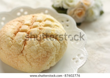 Home bakery, Melon bread
