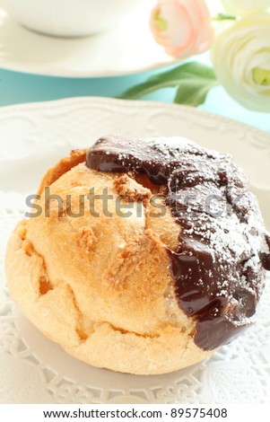 French confectionery, Chocolate coating Eclair