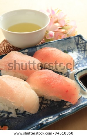 albacore tuna sushi