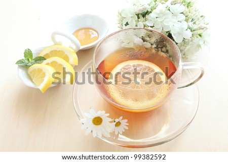 Afternoon tea, Lemon tea