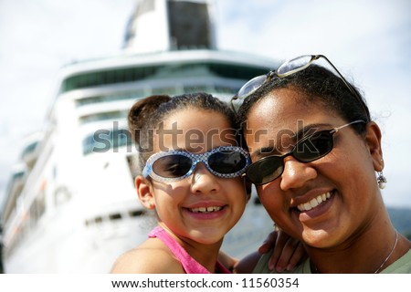 Family on Cruise Ship