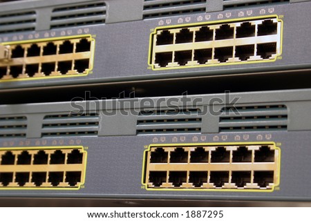Unused ports for a high speed connection network