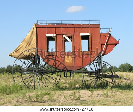 Old West Stage Coach