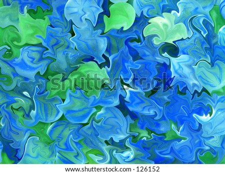 Blue Green Gemstone Abstract Background