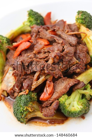 Stir Fry Beef with broccoli
