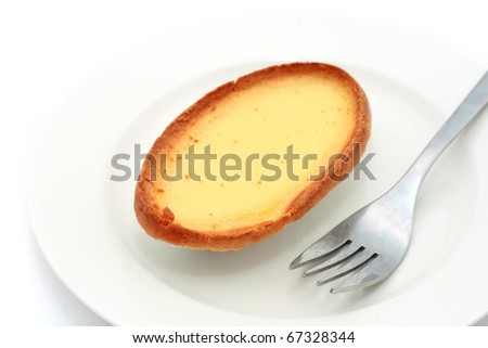 tarts and custard. tarts sweet custard pie