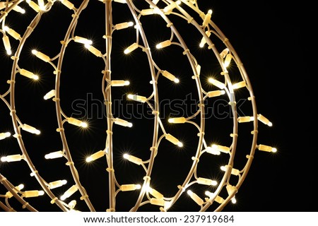 Street decoration light bulbs / Light bulbs / Christmas, New year