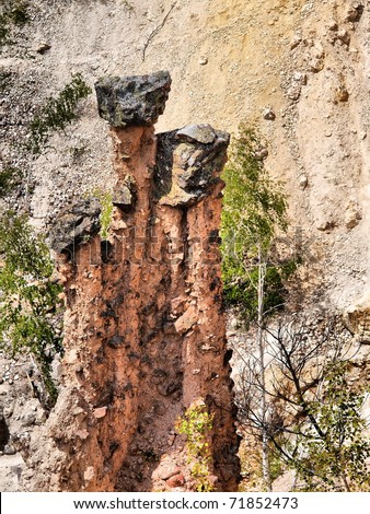 Rock Formation Devil\'s Town - Devil\'s Town is a peculiar rock formation/ Serbia