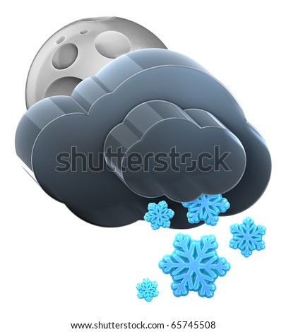 heavy snow symbol