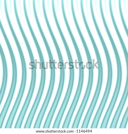 Wavy Blue Lines -  A modern looking spiked and wavy background.