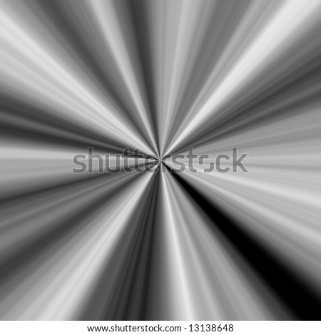 Inside an abstract vortex - blasting towards a center focal point.