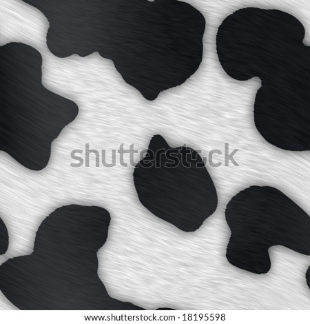 The natural pattern of a common black and white dairy cow - this texture tiles seamlessly as a pattern in any direction.