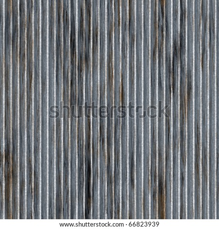 Corrugated Steel Rust