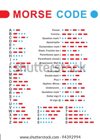 Morse Code Flags