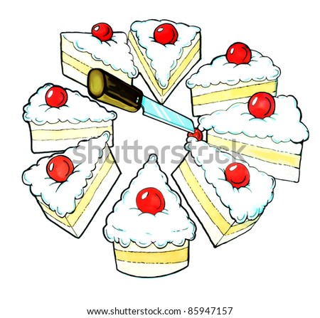 Cake Cutting Knife