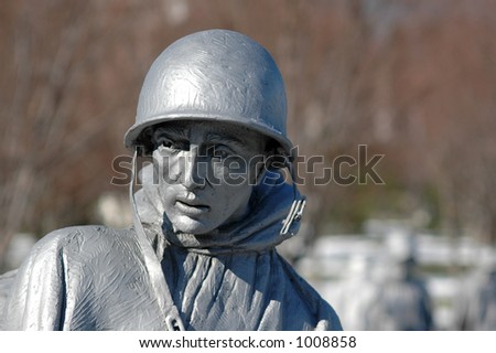 Statue Korean War Memorial