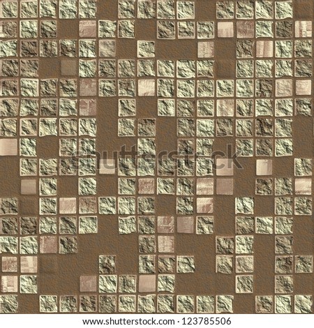 Broken tile. Seamless texture.