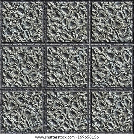 Concrete tiles. Seamless texture.