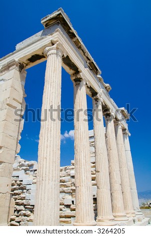 The Erechtheion, Athens - ionic columns