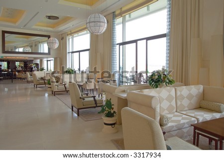 Luxury Hotel Lounge
