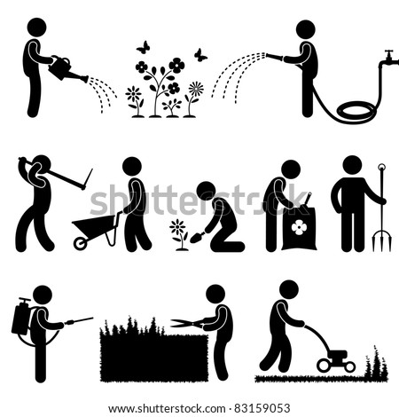 Free Vector Grass on Fertilizer Insecticide Grass Pictogram Icon Symbol Sign   Stock Vector
