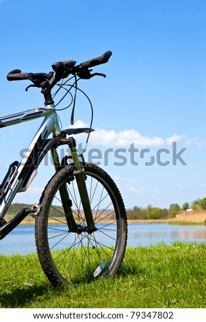 bicycle tourism concept