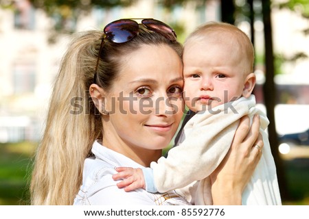 Family moments - Mother and child