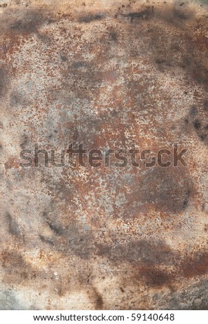 close up of rusty metallic surface