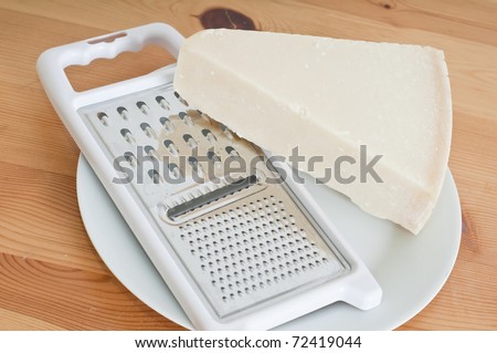 slice of cheese grater and grate