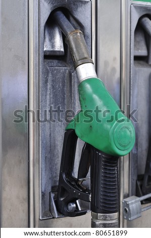 Petrol pumps diesel and unleaded petrol